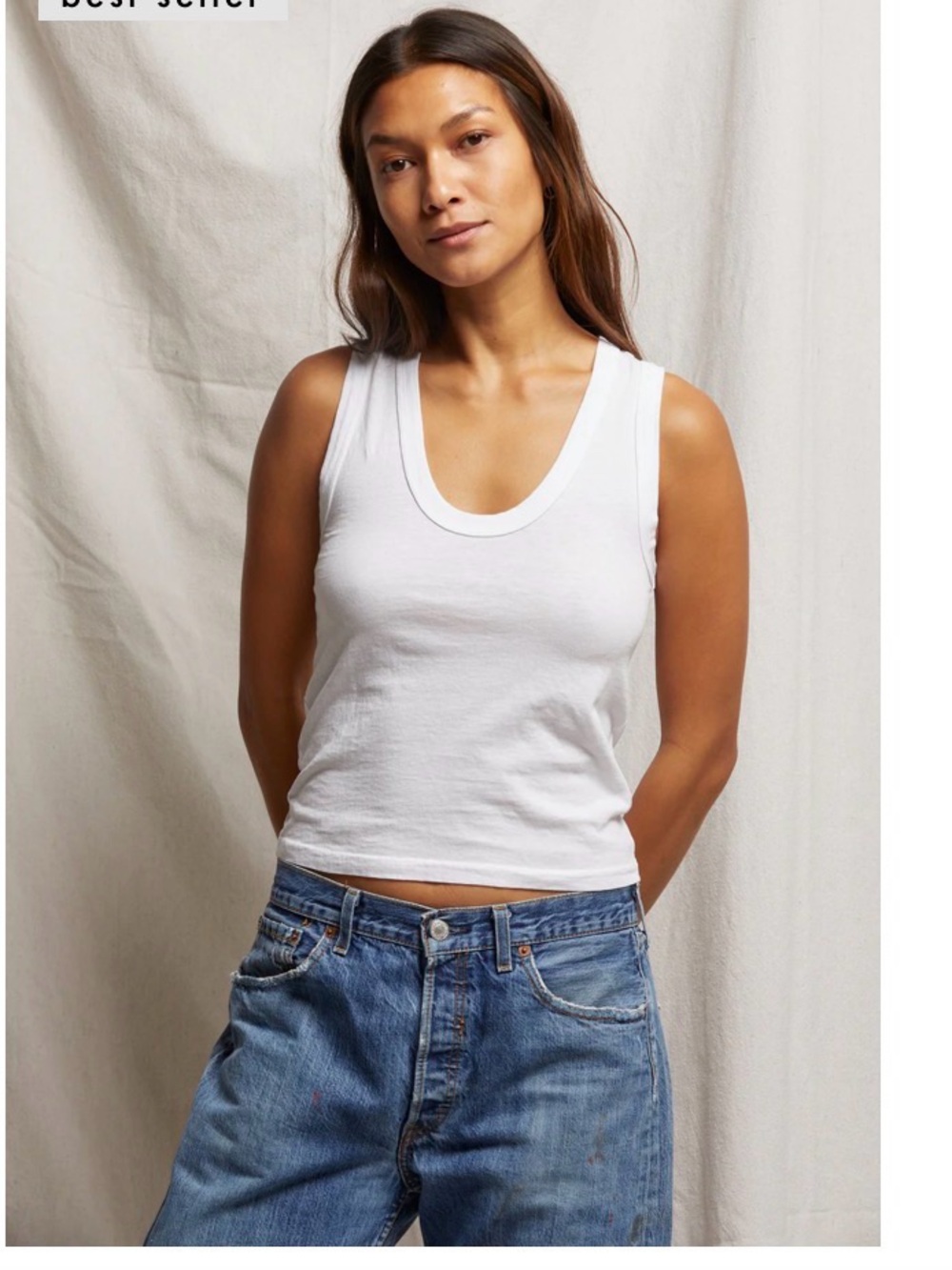 PerfectWhiteTee brand , khara
crispy cotton u-neck tank
excellent condition